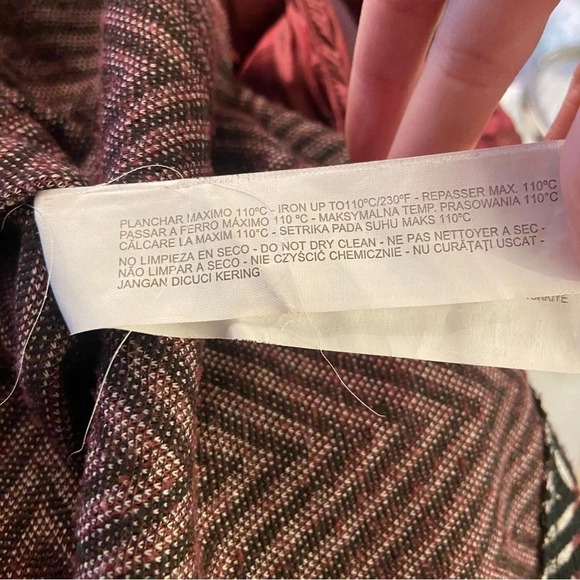 Zara women’s ‎ chevron striped dress in size small - Picture 7 of 8